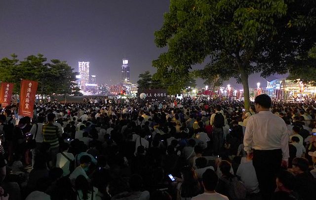 Protestas en Hong Kong 2016. Foto: Wpcpey (trabajo propio) vía Wikimedia Commons (CC BY-SA 4.0).