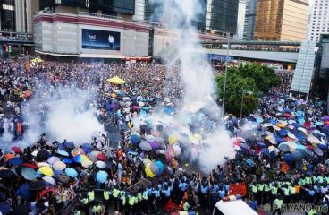 Hong Kong - Umbrella Movement. Foto: PH Yang / Facebook. Blog Elcano