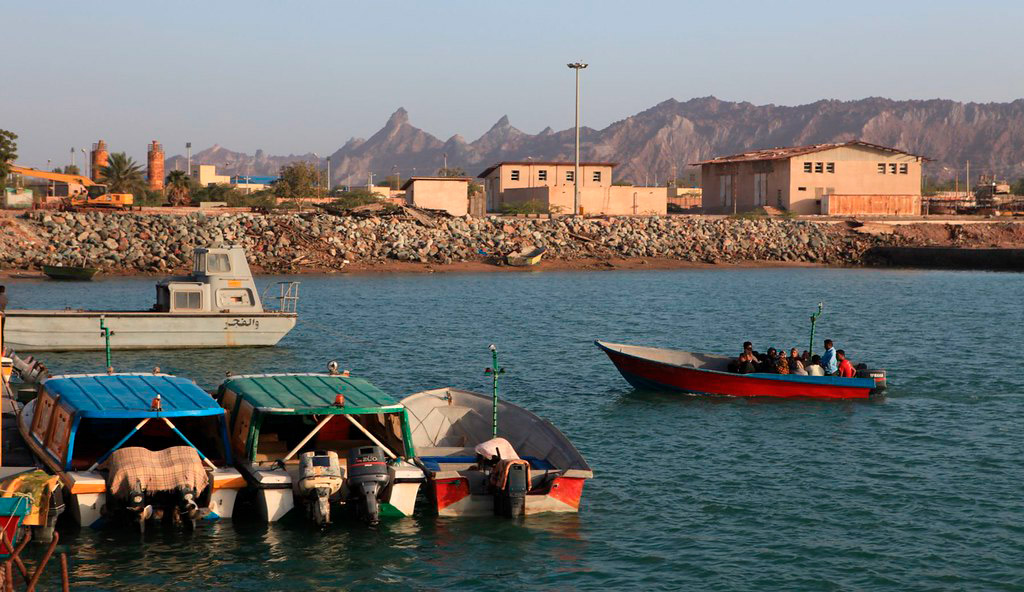 Puerto de la isla de Ormuz, Irán. Foto: Ninara (CC BY 2.0). Blog Elcano