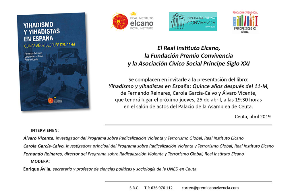 invitacion presentacion yihadismo yihadistas espana ceuta