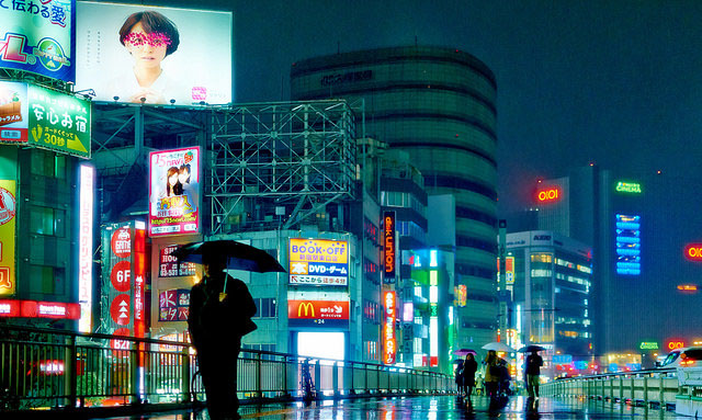 (Shinjuku station at night. Photo: Moyan Brenn / Flickr)