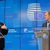 Jean-Claude Juncker, presidente de la Comisión Europea, y Donald Tusk, presidente del Consejo Europeo, en la rueda de prensa del pasado consejo del 20 de junio. Foto: ©European Union. Blog Elcano