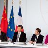 La política europea frente al desafío chino. Jean-Claude Juncker, Xi Jinping, Emmanuel Macron y Angela Merkel. Gobernanza Global en Paris (26/3/2019)