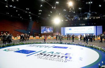 Cumbre Unión Europea-Liga Árabe en Sharm el-Sheij (Egipto). Foto: Etienne Ansotte, EC-Audiovisual Service, ©European Union, 2019. Blog Elcano