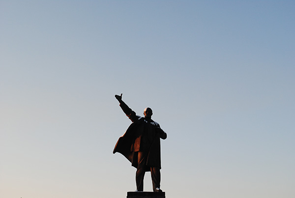 Estatua de Lenin, líder de la Revolución Rusa de 1917. Foto: Cheburashkina_Svetlana (CC BY 2.0)
