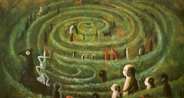 Un mundo cada vez más desordenado (“Laberinto”, de Leonora Carrington, 1991. Imagen vía Fundación Leonora Carrington). Blog Elcano