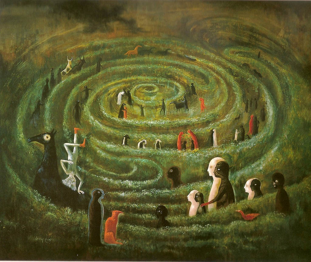 Un mundo cada vez más desordenado (“Laberinto”, de Leonora Carrington, 1991. Imagen vía Fundación Leonora Carrington). Blog Elcano