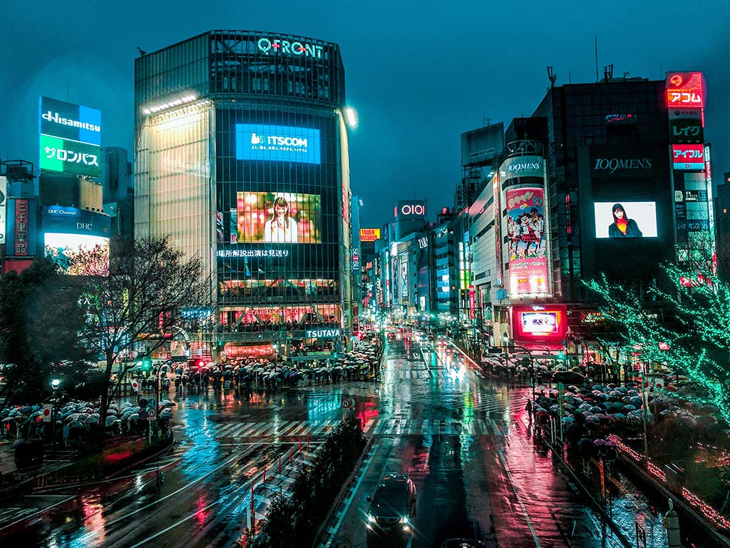 Cruce peatonal en el distrito de Shibuya, Tokio. Foto: Ling Tang (Unsplash). Blog Elcano