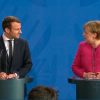 Querer no es poder. Rueda de prensa de Angela Merkel y Emmanuel Macron en Berlín (15/5/2017). Crédito: Bundeskanzlerin.