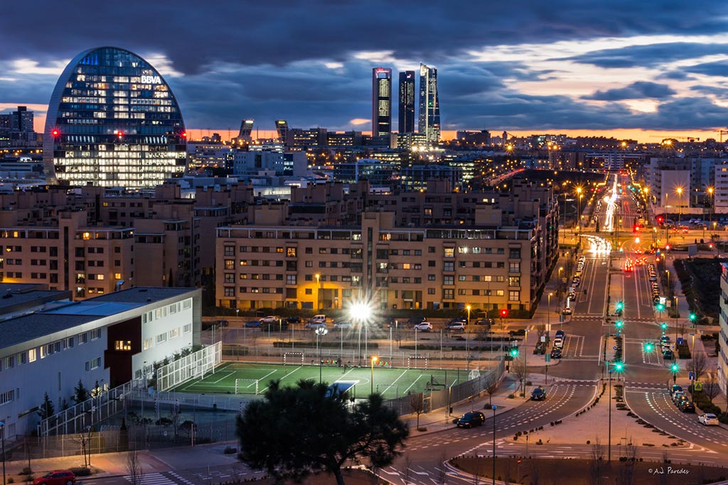 A pesar de todo, buenas noticias sobre la inversión extranjera en España. Madrid norte desde Las Tablas. Foto: A.J. Paredes (CC BY-NC-ND 2.0). Blog Elcano