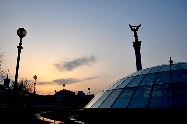 Maidan Square, in Kiev. Photo. Roberto Maldeno (CC BY-NC-ND 2.0)