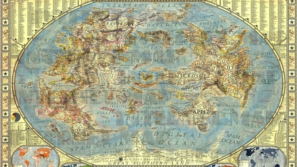 Map of the Internet 2.0 - Geopolitics of Internet. Blog Elcano