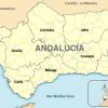 Ubicación y provincias de Andalucía / «Andalucía-loc» de Miguillen - Wikimedia Commons. Blog Elcano