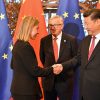 Federica Mogherini and Xi Jinping shake hands last July at the 18th EU-China Summit in Beijing. Photo: European External Action Service (CC BY-NC 2.0)