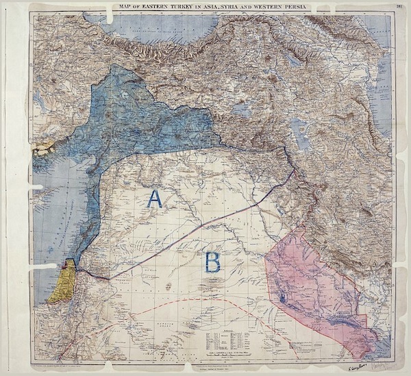 Sykes-Picot Agreement. 8 May 1916. Blog Elcano
