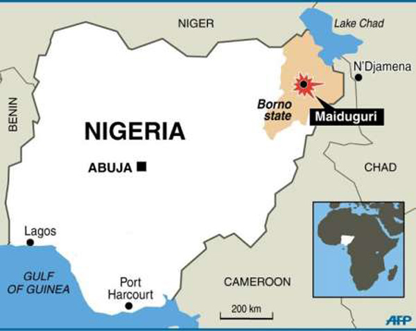 Nigeria: Maiduguri. Foto: AFP vía Brethren.org. Blog Elcano