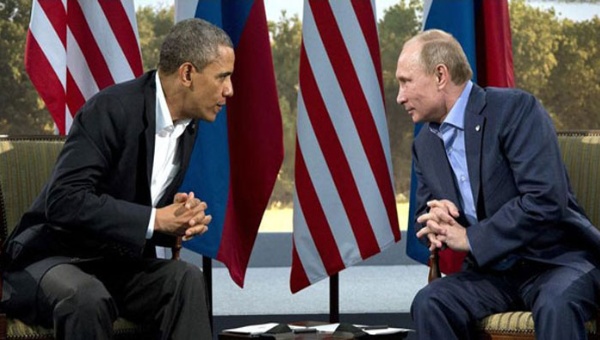 Barack Obama y Vladimir Putin. Foto: RT. Blog Elcano
