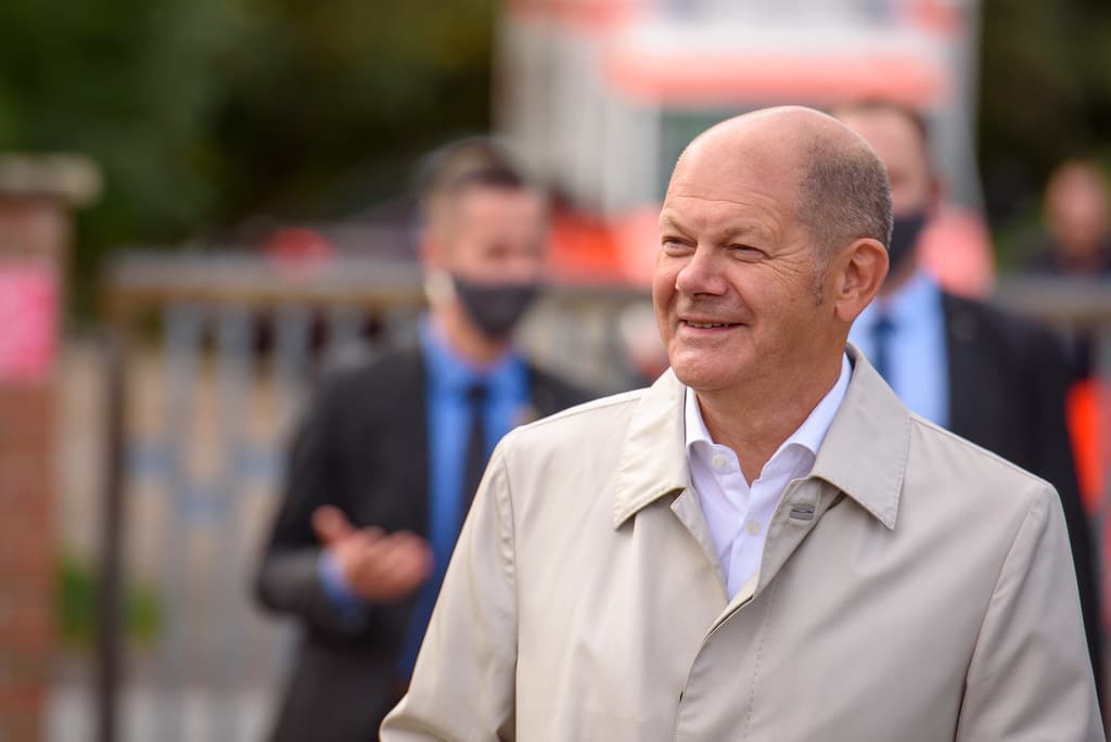 La nueva coalición alemana: poder y tecnología. Olaf Scholz, canciller de Alemania. Foto: Dirk Vorderstraße (CC BY 2.0)