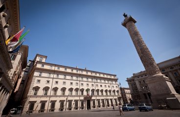 Palacio Chigi, en Roma, sede del gobierno de Italia. Foto: jimmyweee / Wikimedia Commons (CC BY 2.0)
