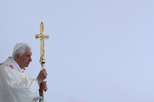 El papa Benedicto XVI durante su visita a Madrid (2011). Foto: Madrid11 (CC BY-NC-ND 2.0). Blog Elcano