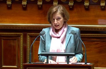 The Strategic Review of French National Defence and Security in 2017. Florence Parly, minister of Defence of France, debates the Strategic Review of French National Defence and Security 2017 at the French Senate.