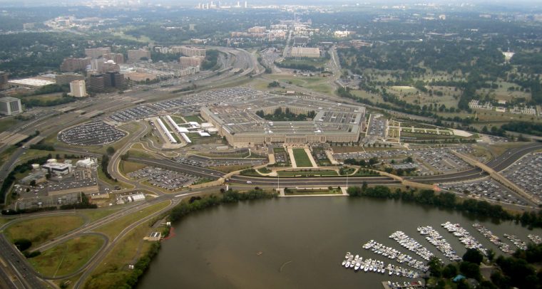 El presidente Trump y su presupuesto de defensa para EEUU ¿de verdad un rearme histórico? Vista aérea del Pentágono, en Washington DC.