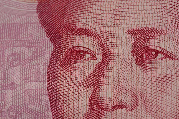 A close up 100 Yuan Chinese note. (Photo: David Dennis / Flickr)
