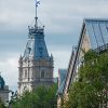 Elecciones en Quebec: el retroceso del soberanismo abre una nueva etapa. Torre del edificio de la Asamblea Nacional de Quebec.
