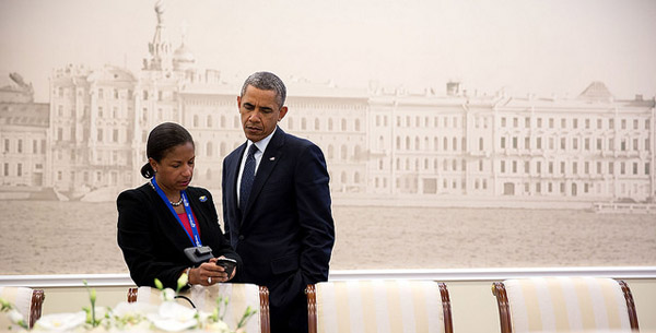 Susan Rice y Barack Obama. Foto: Pete Souza. The White House / Flickr