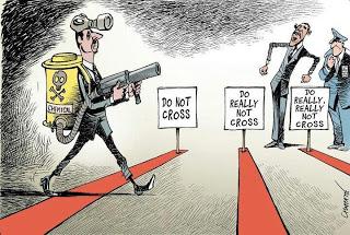 Obama's red line in Syria by Patrick Chapatte