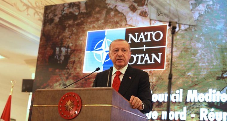 Syria strains Turkey’s ties to the West even after US withdrawal? Remarks by the President of Turkey, Recep Tayyip Erdogan at the North Atlantic Council meeting with Mediterranean Dialogue countries.