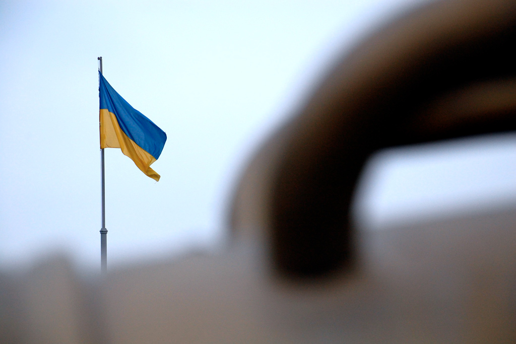 Bandera de Ucrania en Kosyj Kaponir. Foto: Andriy Baranskyy (CC BY-NC-ND 2.0). Blog Elcano