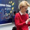 El debate sobre el arancel europeo al carbono en frontera. Ursula von der Leyen, presidenta de la Comisión Europea, durante la COP25 en Madrid. Foto: Etienne Ansotte / ©European Union, 2019. EC – Audiovisual Service