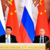 El presidente chino Xi Jinping y el presidente ruso Vladimir Putin en una rueda de prensa en Moscú en 2015. Foto: Kremlin