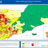 Yemen: tasa de ataque de cólera (% población, 27 de abril a 5 de julio de 2017). Fuente: OMS. Blog Elcano