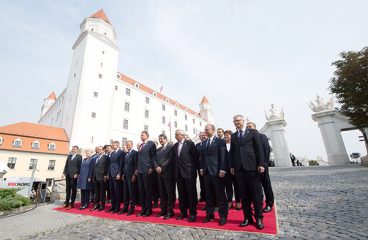The Bratislava Summit and the Blue Danube – or thinking about Europe’s future. Family photo of the informal summit of EU 27 last September in Bratislava