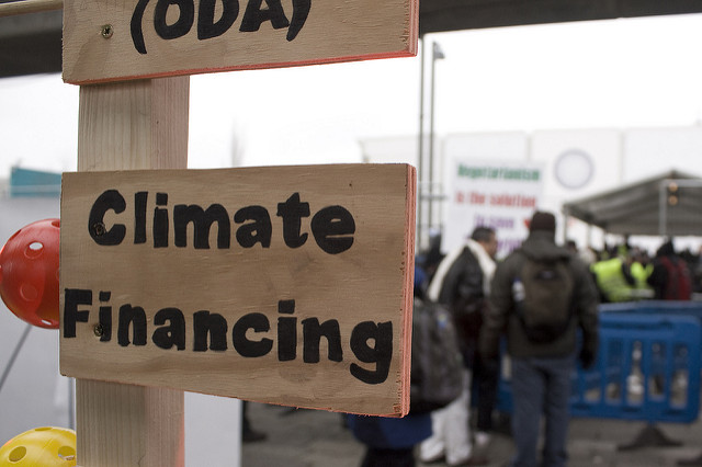 Climate finance and climate risk. Photo: Benjamin Stephan / Flickr (CC BY-NC-ND 2.0). Elcano Blog