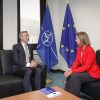 La defensa europea: saliendo del armario. La alta representante de la UE Federica Mogherini presenta la Estrategia Global de la UE a Jens Stoltenberg, secretario general de la OTAN