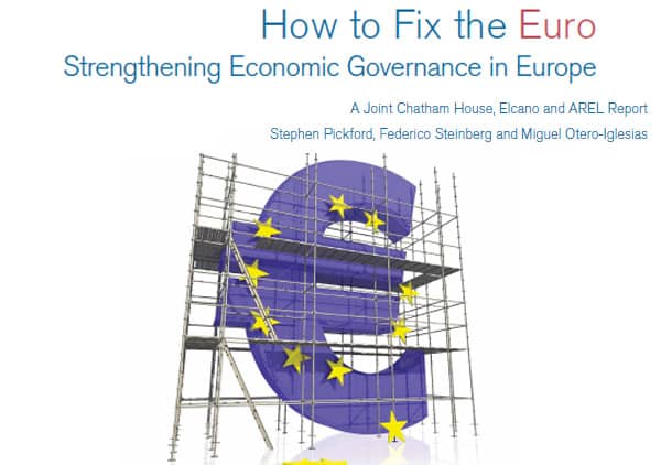 How to Fix the Euro: Strengthening Economic Governance in Europe. Elcano Blog