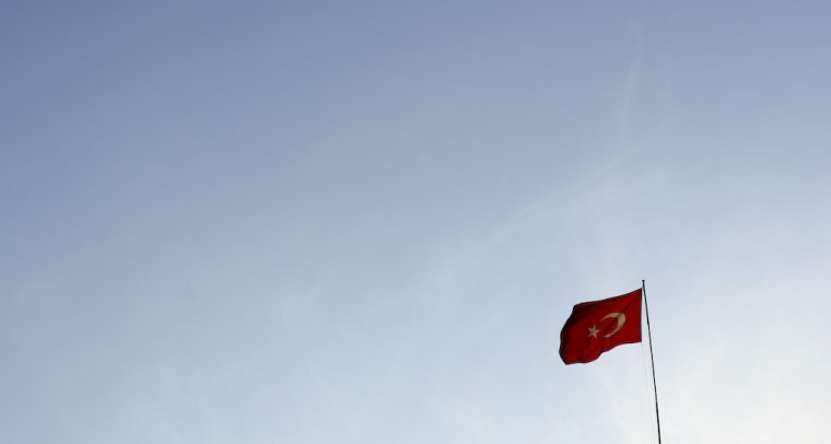 From a failed coup to state of emergency: democracy in Turkey today. Turkey flag.