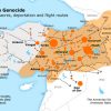 The Armenian Genocide. Map by Fanack.com via Vox. Elcano Blog