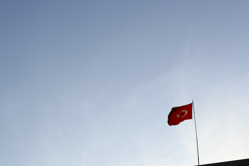 From a failed coup to state of emergency: democracy in Turkey today. Turkey flag.