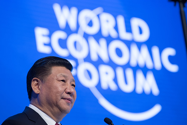 Xi Jinping, President of the People's Republic of China. WEF 2017. Photo: Valeriano Di Domenico / World Economic Forum. Elcano Blog