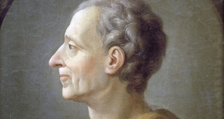 Una lectura de las Cartas persas. Retrato de Charles de Secondat, Baron de Montesquieu. Autor desconocido, colección del Palacio de Versalles (Wikimedia Commons / Dominio público)