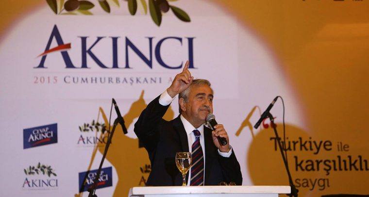 Northern Cyprus presidential victory revives hopes of reunifying the island. Mustafa Akinci during his presidential election campaign 2015.