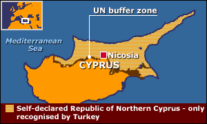 partitioned cyprus bbc