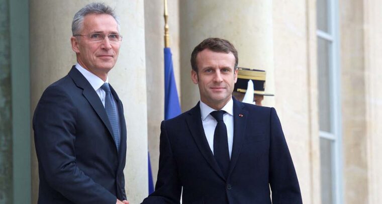 How to keep France engaged in NATO. NATO Secretary General Jens Stoltenberg meets with the President of the French Republic, Emmanuel Macron. Photo: NATO
