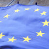 Bandera de la UE en el libro de record Guinness (2009). Foto: ©European Parliament / Pietro Naj-Oleari (CC BY-NC-ND 2.0).