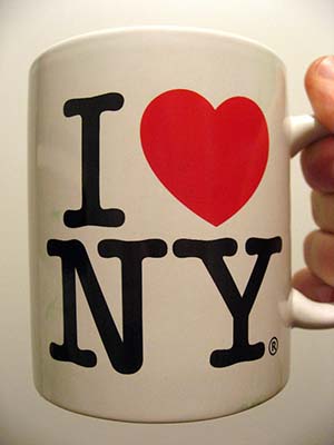 Logo de Nueva York diseñado por Milton Glaser en 1977. Foto: duncan c (CC BY-NC 2.0)