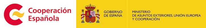Logos of the Secretariat of State for International Cooperation and the Spanish Ministry of Foreign Affairs, European Union and Cooperation.